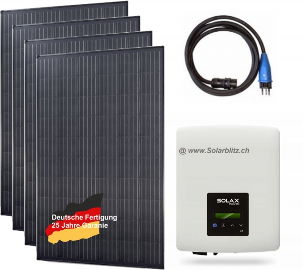 1300W (600W) Plug&Play Solaranlage legal! Module aus deutscher Fertigung